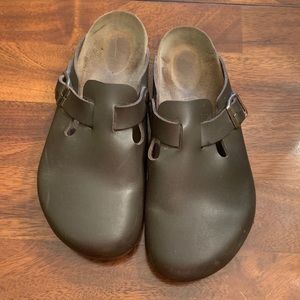 Brown Leather Birkenstock 39